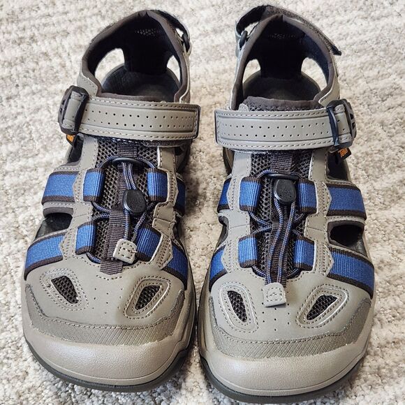Teva men\'s Omnium 2 Water Hiking Sandals gray blue size 8 NWOT/Box main image 6
